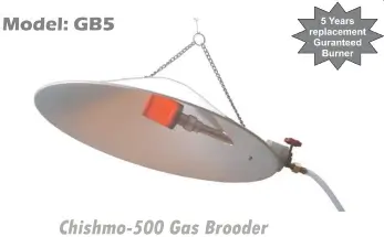 Gas Brooder – Energy-Efficient Heating System for Commercial Poultry Operations
