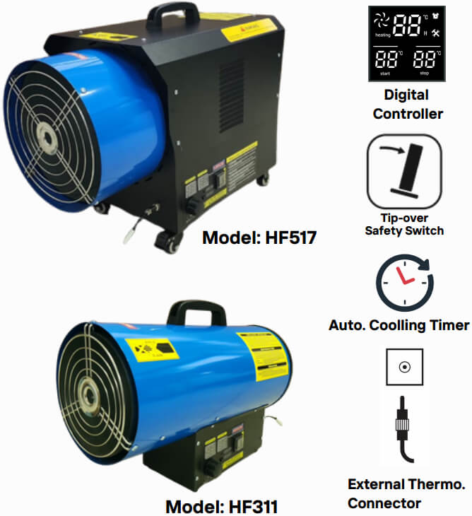 Portable LPG Space Heater